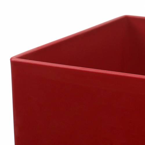 Itens Vaso para plantas vermelho Milano Diamond 11l 20cm