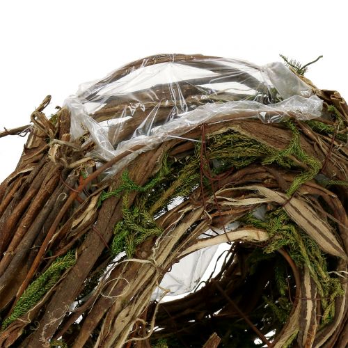 Floristik24 Floreira para decoração de sepultura 22cm x 40cm 1 peça