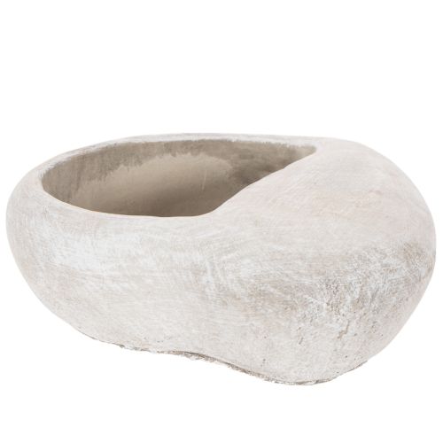 Vaso decorativo em formato de coração, feito de pedra fundida, 17 cm | Floristik24.pt