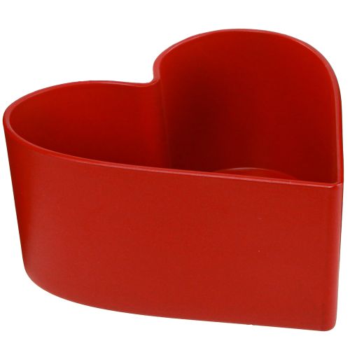 Itens Planta romântica coração planta tigela coração vermelho 15 × 15 × 7 cm 3 unidades
