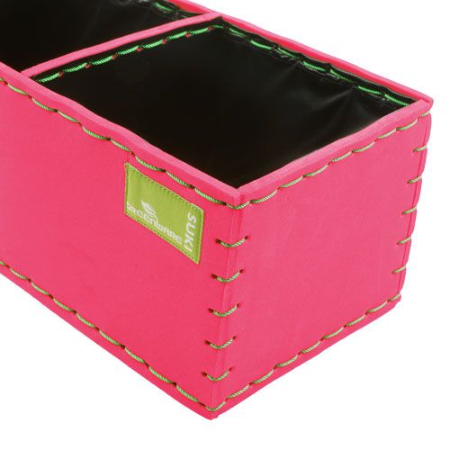 Floristik24 Caixa de plantas rosa 40cm x 14cm x 11cm, 1p