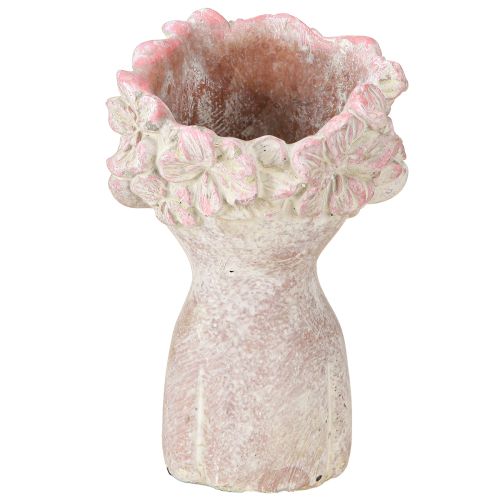 Itens Cabeça de planta beijo boca busto para plantio rosa 18cm 3 peças