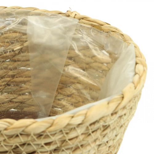 Floristik24 Cesto para plantas plantador cesto de ervas marinhas deco nature Ø19cm A16cm