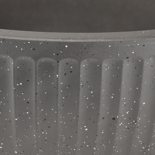 Itens Vaso para plantas plástico antracite Ø40cm A18,5cm