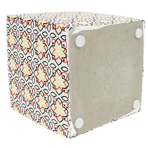 Floristik24 Conjunto de vaso para plantas com padrão de 8 cm x 8 cm e 11 cm x 11 cm