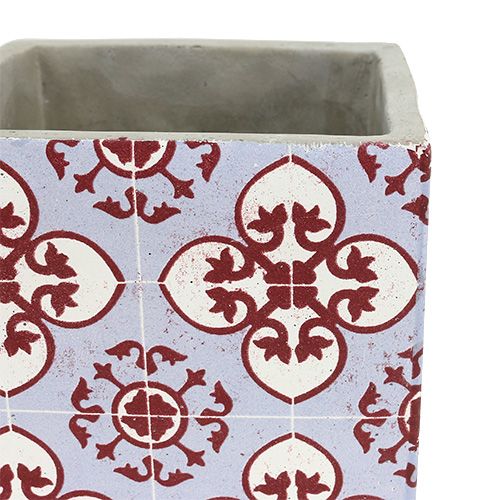 Floristik24 Vaso com padrão oriental 8cm x 8cm / 11cm x 11cm