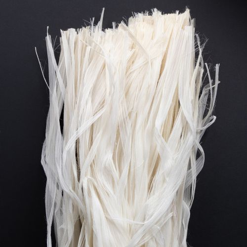 Fita esqueleto de fibras naturais à base de plantas, decoração de fita natural 180g
