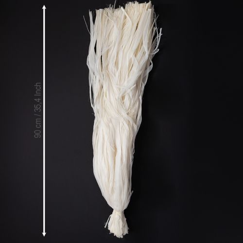Itens Fita esqueleto de fibras naturais à base de plantas, decoração de fita natural 180g