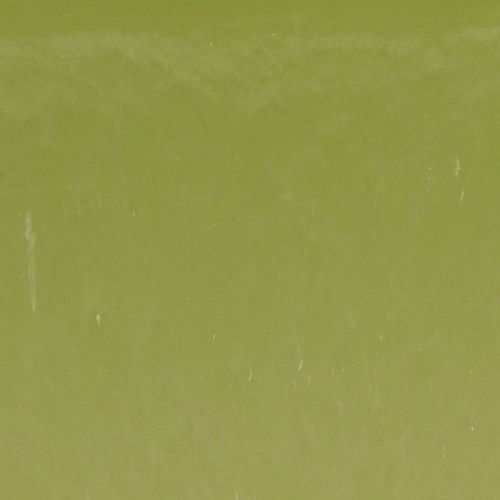 Itens Vaso oval para plantas, verde, plástico, 20×10×11cm, 3 unidades