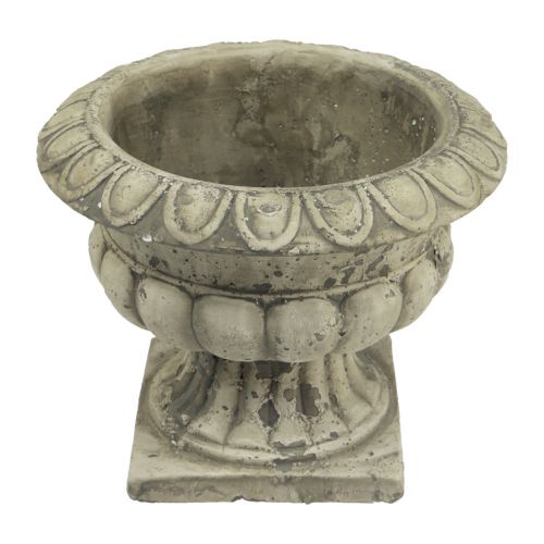 Tigela para plantas vaso troféu concreto antigo Ø20cm Alt.16,5cm