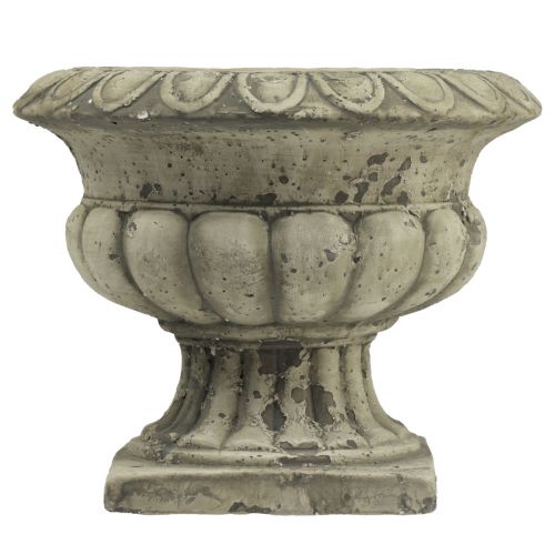 Itens Tigela para plantas vaso troféu concreto antigo Ø20cm Alt.16,5cm