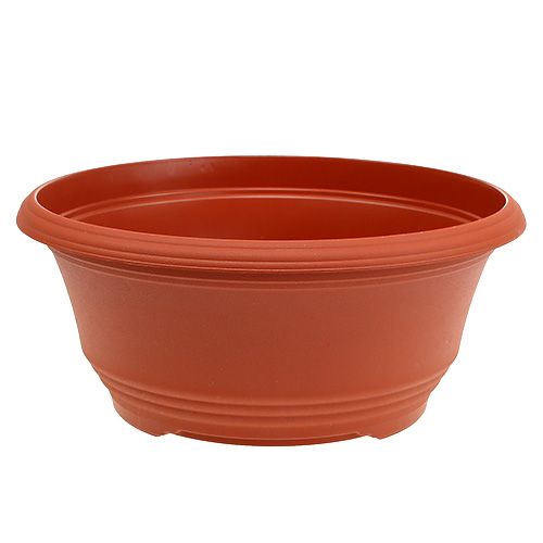 Itens Tigela para plantas em plástico terracota Ø27cm, 1 peça