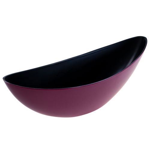 Itens Tigela decorativa para barco de plantas Berry 38,5 cm × 12,5 cm × 13 cm