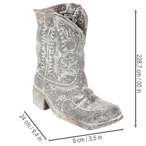 Botas de cowboy decorativas para plantio, 24 cm | Floristik24.pt
