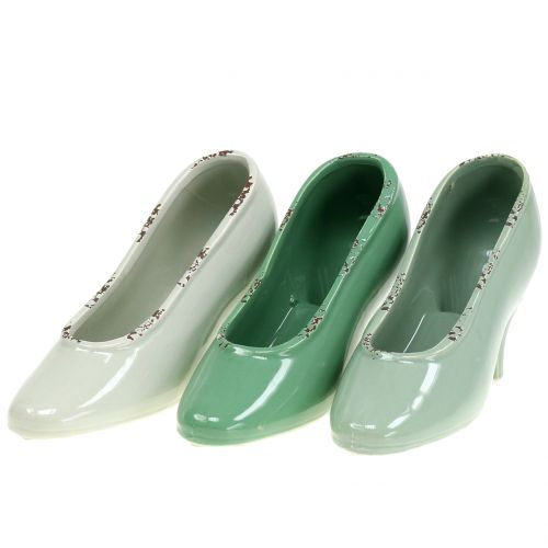 Floristik24 Sapato de planta 19cm x 6,5cm Alt.12cm 3 unidades