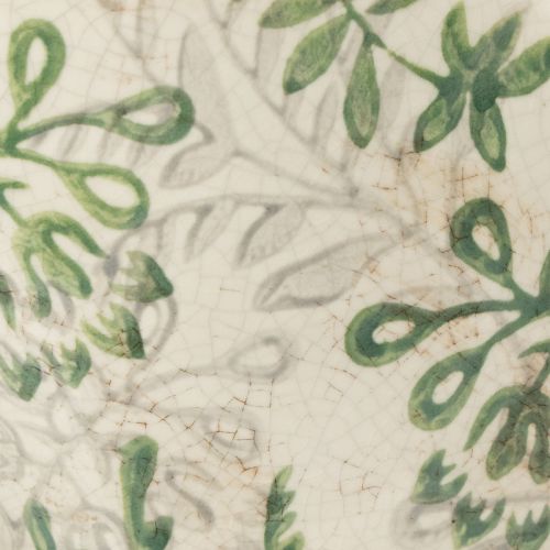 Itens Vaso de cerâmica para plantas, ideal para sala de estar e varanda, com 21 cm de diâmetro.