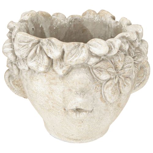 Itens Vaso de plantas busto beijo boca vaso de flores com creme facial H10cm 3 peças