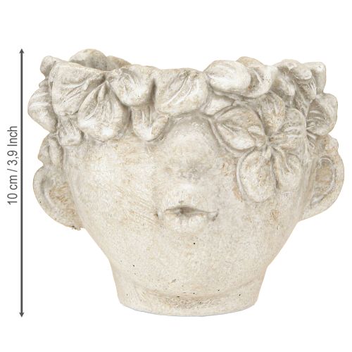 Itens Vaso de plantas busto beijo boca vaso de flores com creme facial H10cm 3 peças