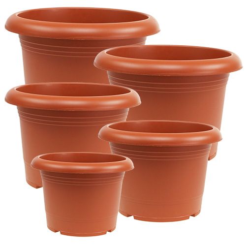 Floristik24 Vaso “Oliver” terracota Ø15cm - 45cm, 1ud