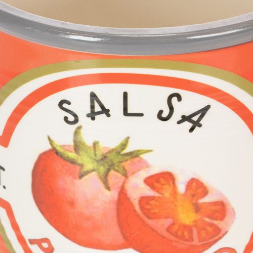 Itens Vasos decorativos de cerâmica com estampa de tomate para dar um toque de estilo à sua casa, 14 cm, conjunto de 3.