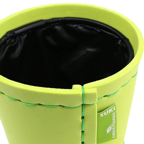 Floristik24 Vaso para plantas verde claro Ø12cm Alt.10cm, 1p