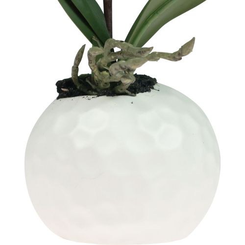Itens Orquídeas artificiais em vaso Phalaenopsis flores artificiais orquídeas rosa 34cm