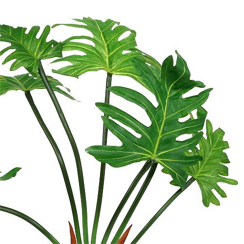 Itens Planta de filodendro verde artificial 58cm