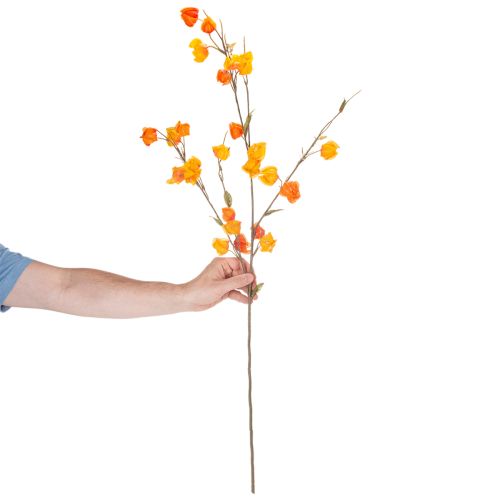 Planta artificial de lanterna chinesa, ramo de fisális com flores, 95 cm | Floristik24.pt