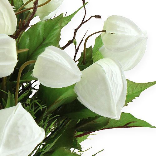 Itens Physalis bush branco 30cm