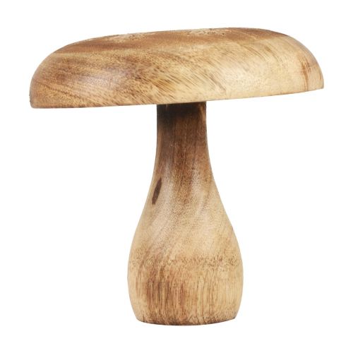 Decoração de cogumelo de madeira decoração de madeira de cogumelo decoração natural de outono Ø15cm Alt.14,5cm