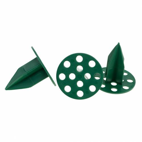 Castiçal OASIS® Plastic Pini Extra verde Ø4,7cm 50 unid.