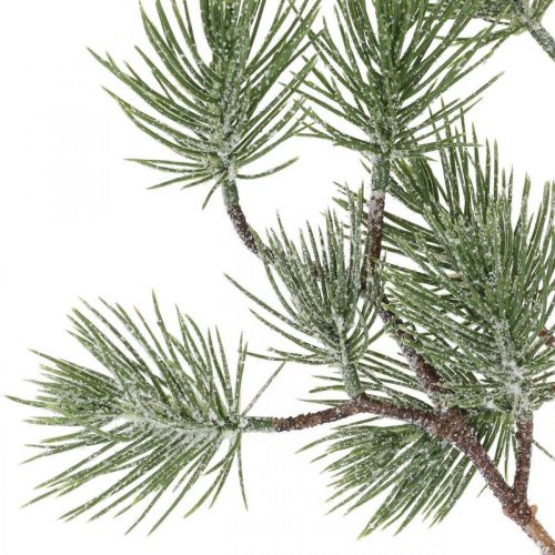 Floristik24 Ramo de natal ramo deco ramo de pinheiro nevou 77cm