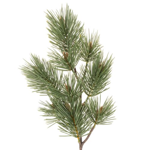 Ramo de pinheiro artificial decorativo, 55 cm, 3 peças | Floristik24.pt