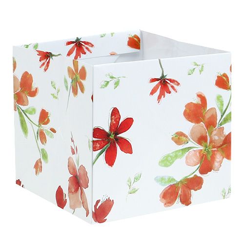 Floristik24 Saco de papel 12cm x 12cm com padrão 8 unidades