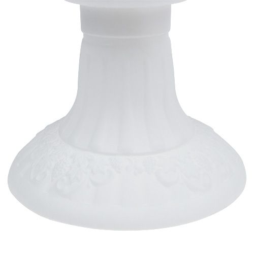 Floristik24 Copo plástico Ø20cm 20cm branco