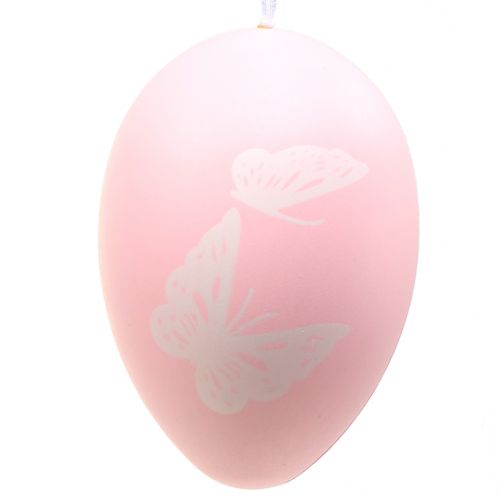 Floristik24 Ovos de páscoa para pendurar cores pastel 12cm 4pcs