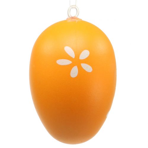 Itens Ovos de Páscoa para pendurar coloridos 6 cm 12 unidades