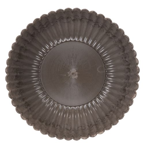 Tigela redonda com ranhuras, recipiente decorativo para arranjos florais, 20 cm, 2 peças | Floristik24.pt