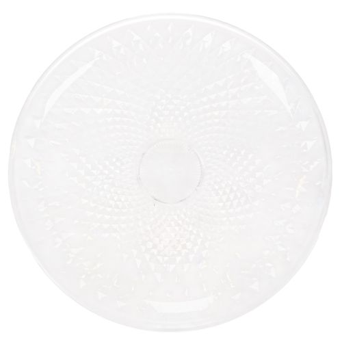 Tigela decorativa redonda transparente com pé, 32 cm comprar | Floristik24.pt