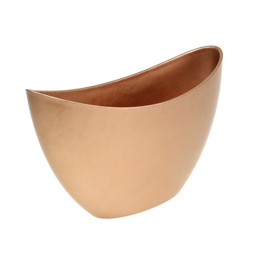 Floristik24 Tigela decorativa cobre 20cm x 9cm Alt.12cm 1 peça