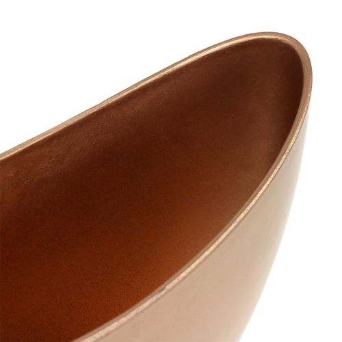 Floristik24 Tigela decorativa cobre 20cm x 9cm Alt.12cm 1 peça