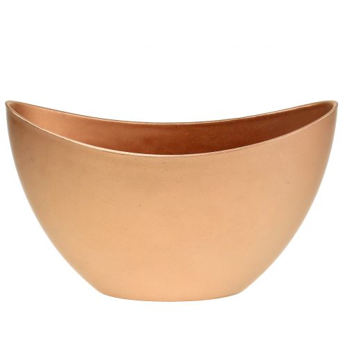 Floristik24 Tigela decorativa cobre 20cm x 9cm Alt.12cm 1 peça