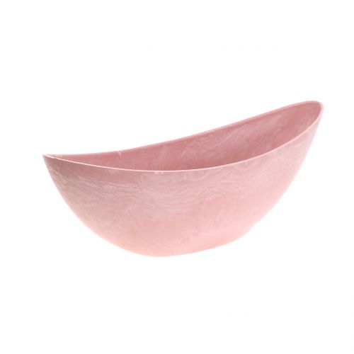 Itens Tigela decorativa, vaso de plantas, rosa 34cm x 11cm A11cm