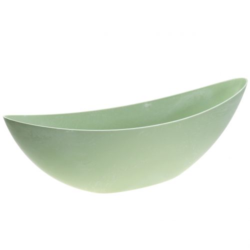 Tigela decorativa, tigela para plantas, verde pastel 55cm x 14,5cm Alt.17cm