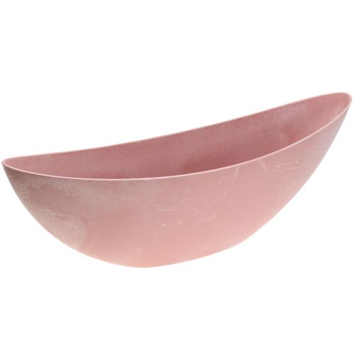 Tigela decorativa, tigela para plantas, rosa 55cm x 14,5cm Alt.17cm