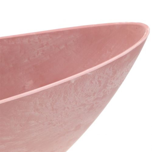 Floristik24 Tigela decorativa, tigela para plantas, rosa 55cm x 14,5cm Alt.17cm
