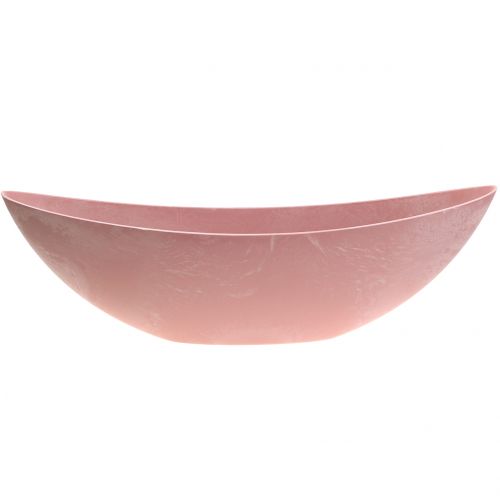 Floristik24 Tigela decorativa, tigela para plantas, rosa 55cm x 14,5cm Alt.17cm