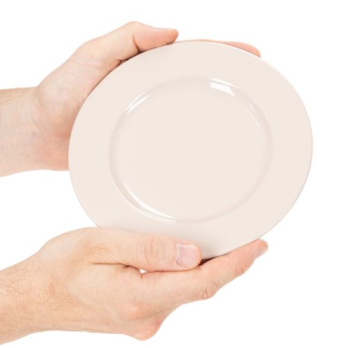Pratos redondos e simples para decoração e pequenos arranjos, 17 cm, conjunto de 6 peças. | Floristik24.pt