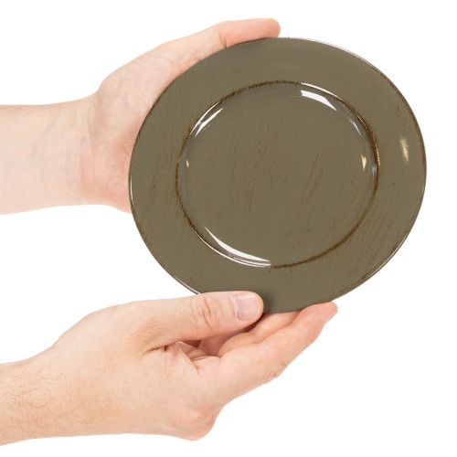 Pratos pequenos para decoração ou apresentação, 17 cm, 6 peças | Floristik24.pt