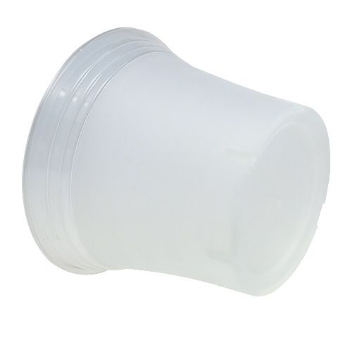 Itens Pote de plástico “Irys” transparente Ø17cm 1ud